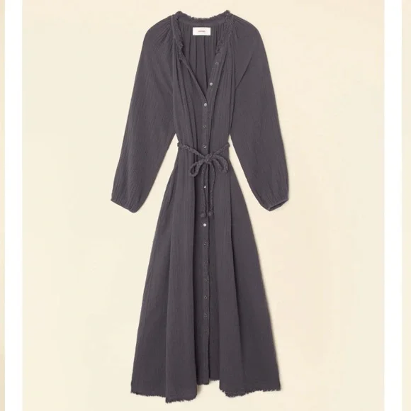 BNWOT xirena Andrea dress in charcoal sz M - Picture 1 of 8